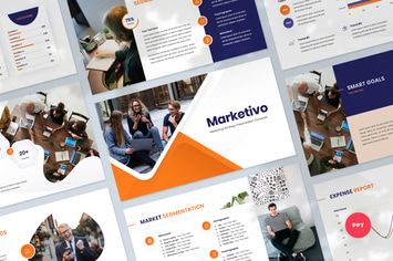 Marketing Presentation PowerPoint Template