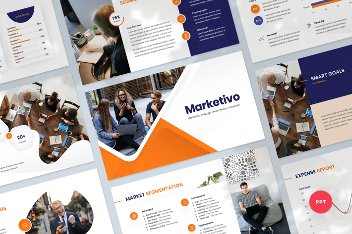 Marketing Presentation PowerPoint Template