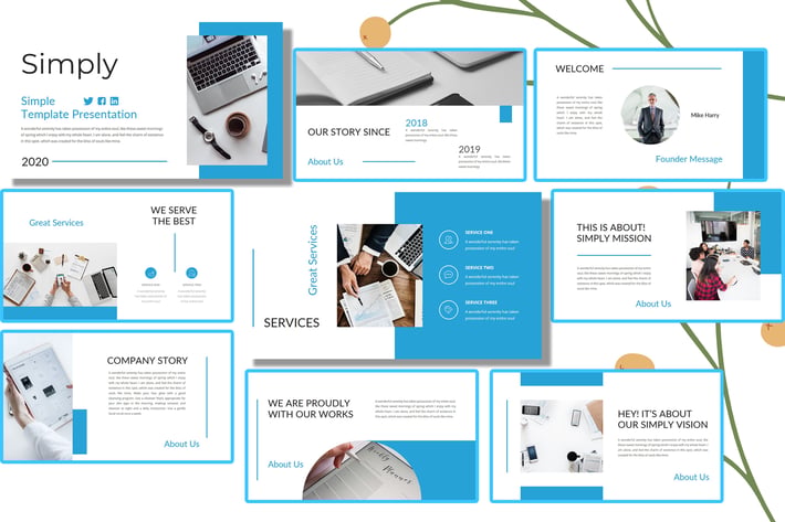 Simply - Business Keynote Template