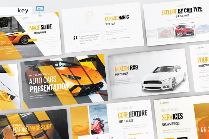 AUTO CARS - Keynote V313