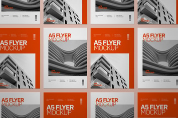 A5 Flyer Mockup