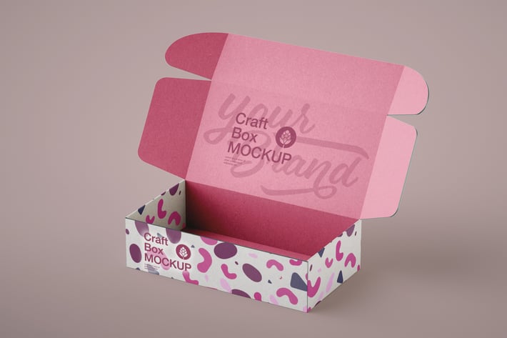 Open Box Mockup