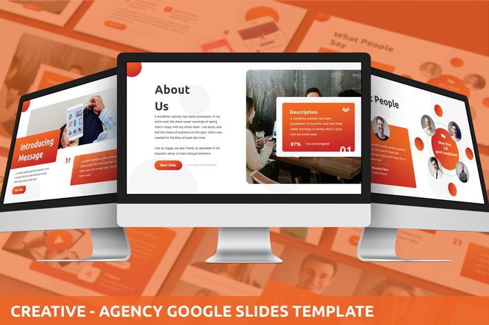 Creative - Agency Google Slides Template