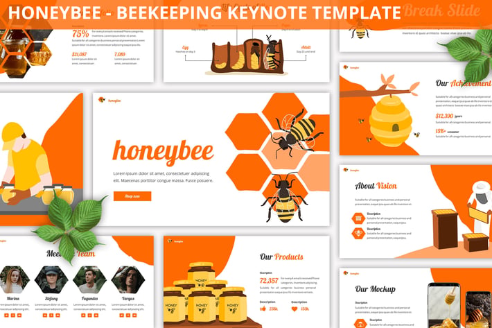 Honeybee - Beekeeping Keynote Template