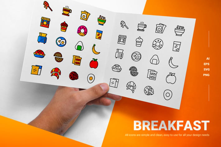 Breakfast - Icons