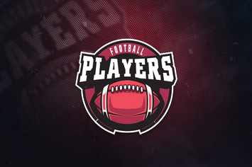 Football Player Sports Logo