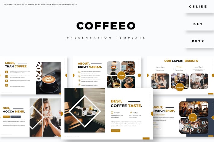 Caffeo - Presentation Template