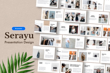 Serayu - Lookbook Presentation Template Keynote