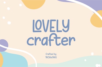 Lovely Crafter - Handwriting Font