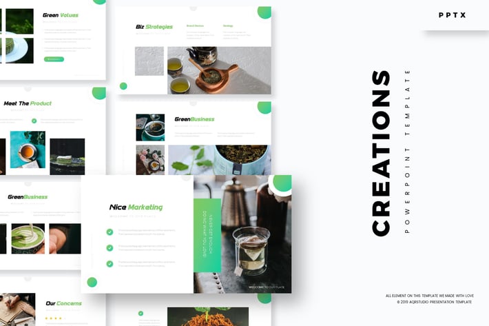 Creations - Powerpoint Template