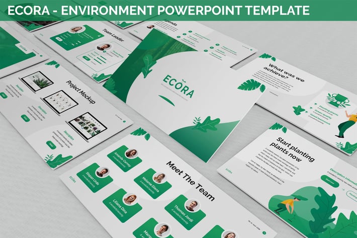 Ecora - Environment Powerpoint Template