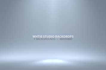 White Studio Backdrops