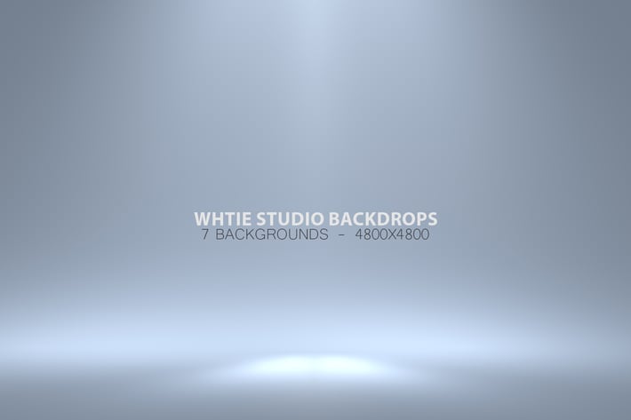 White Studio Backdrops