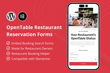 OpenTable Restaurant Reservation Forms for Element