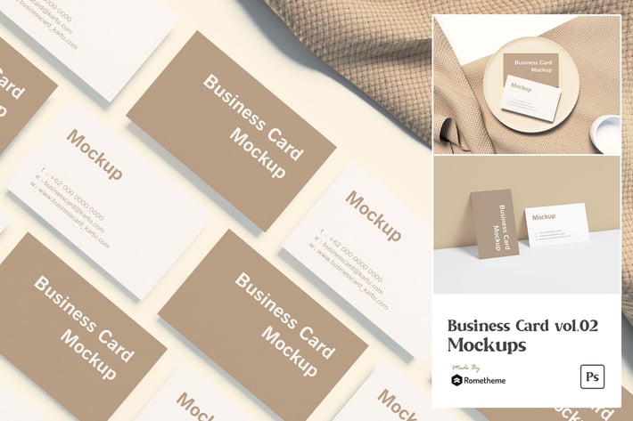 Business Card vol.02 - Mockups