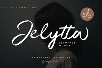 Jelytta Handwritten Wedding Font