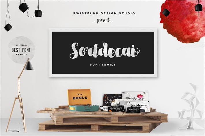 Sortdecai Font Family