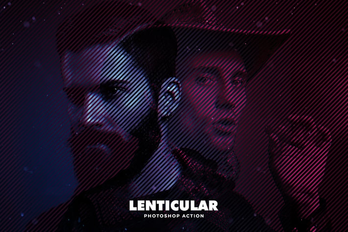 Lenticular Photoshop Action