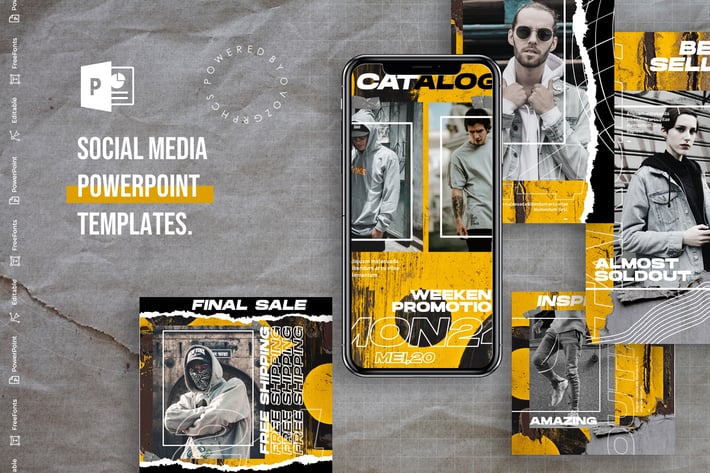 Social Media PowerPoint Template
