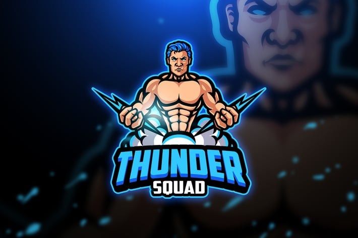 Thunder - Mascot & Esport Logo