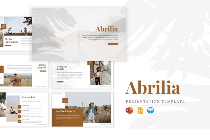 Abrilia - Presentation Template