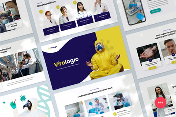 Virus Disease Education PowerPoint Template