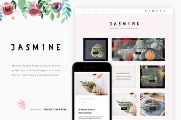 Jasmine - Mozaik Tumblr Theme
