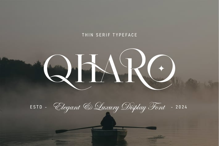 Qharo - Elegant Serif Font