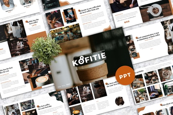 Kofitie – Coffeeshop Business PowerPoint Template