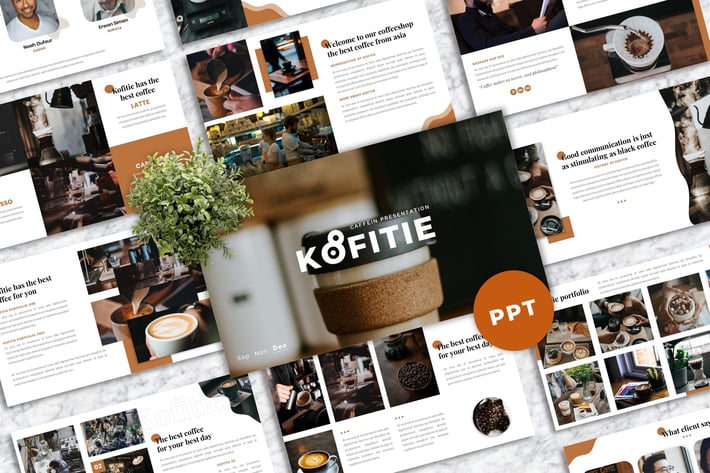 Kofitie – Coffeeshop Business PowerPoint Template