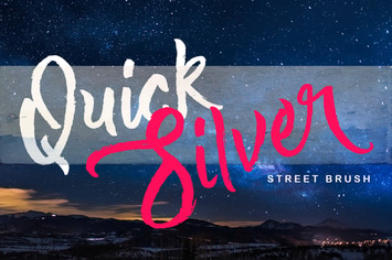 Quick Silver Logotype Brush