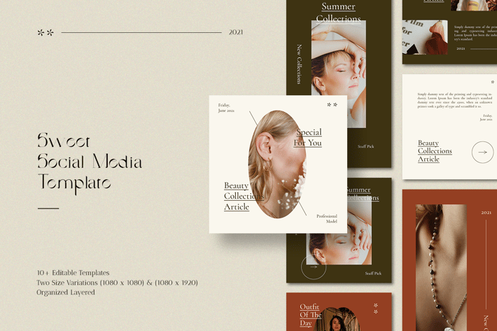 Instagram Templates - Sweet