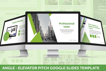 Angle - Elevator Pitch Google Slides Template