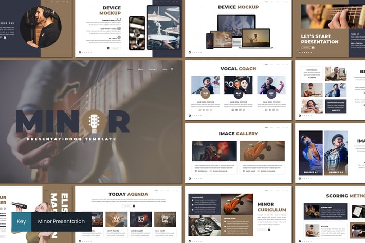 Minor - Keynote Template