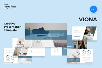 Viona - Creative Keynote Presentation Template