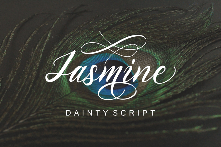 Jasmin - Dainty Caligraphy Font