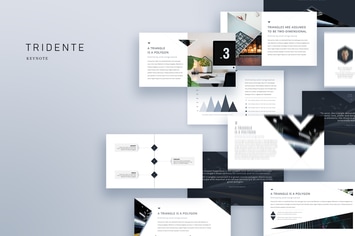 TRIDENTE - Clean & Minimal Keynote Template