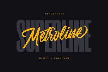 Metroline Script & Sans Pack
