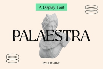 Palaestra Modern Display Serif Font