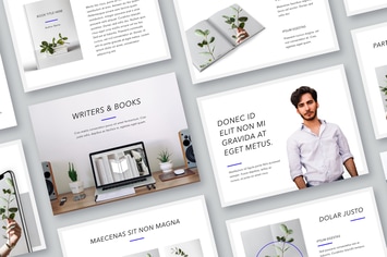 Printed Word Keynote Template