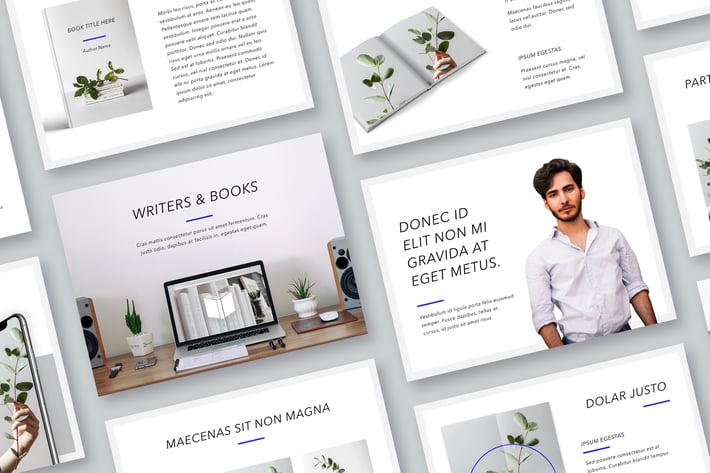 Printed Word Keynote Template