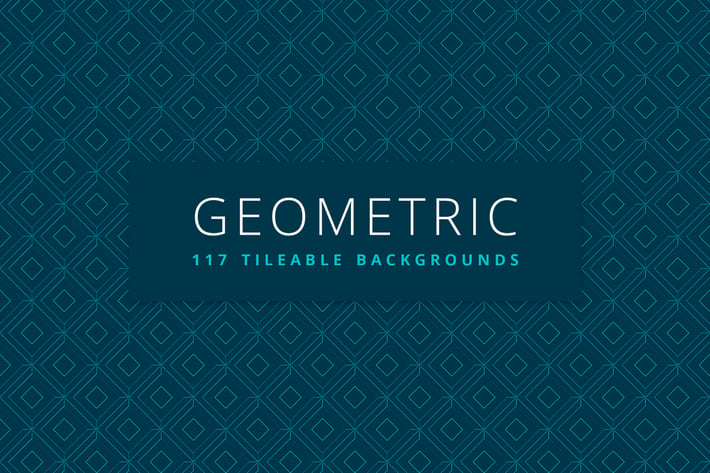 Geometric | 117 Tileable Backgrounds