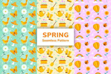 Spring Seamless Pattern