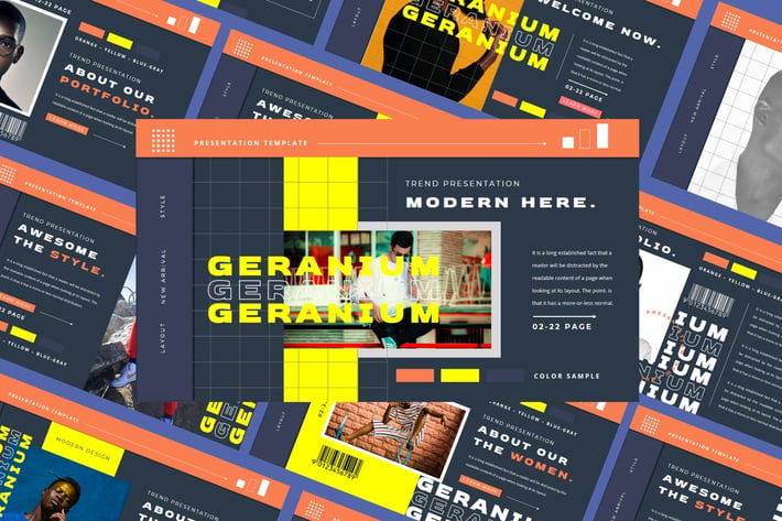 GERANIUM  Keynote Template