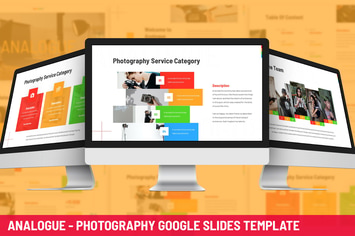 Analogue - Photography Google Slides Template