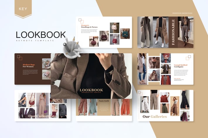 Lookbook Fashion -  Keynote Template 