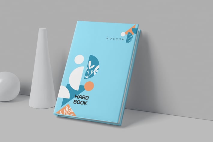Hard Book Mockups