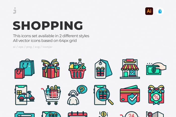 30 Shopping Icons