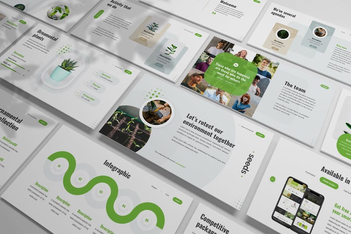 Seeds - Nature Powerpoint Template
