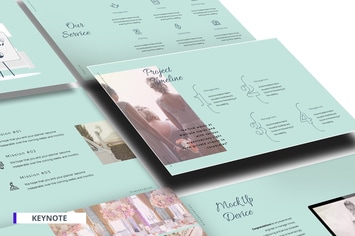Ragille Pitch Deck Agency Keynote Template
